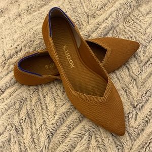 Rothy’s, Women 7.5, flats, camel